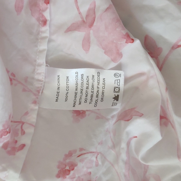 EUC Hill House Home Pink Botanical Nesli Dress - Picture 5 of 12